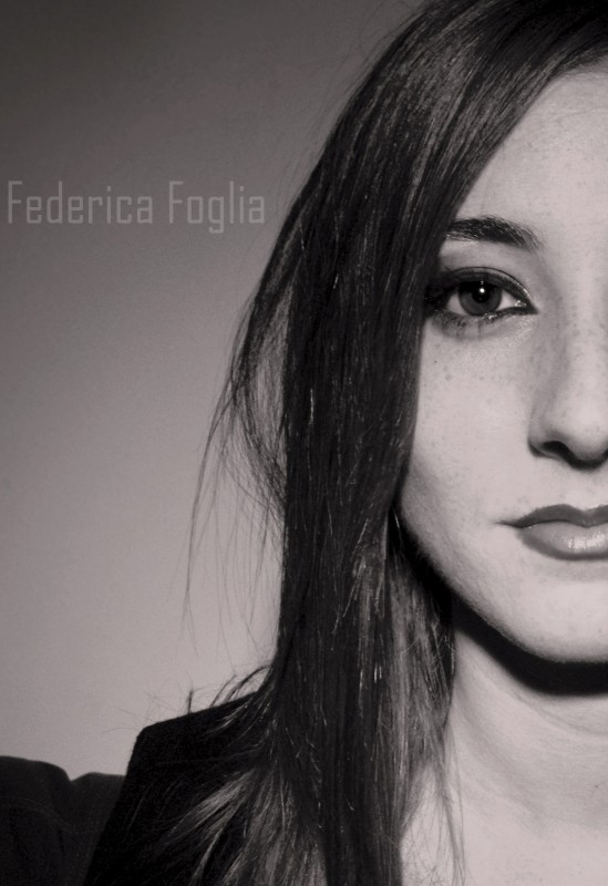 Female model photo shoot of federica foglia