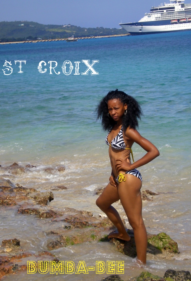 Female model photo shoot of Jaydah in ST Croix