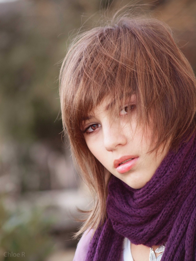 Female model photo shoot of Chloe Romero in Boisramiers - france