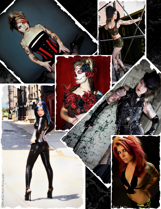 Male and Female model photo shoot of BNB Photography and Miss Mischief in My Photographs are in the Upper Right (Latex Nemesis), Middle Right (Berit NY), and Lower Left., wardrobe styled by Latex Nemesis, makeup by Designs By LJ, clothing designed by Berit New York