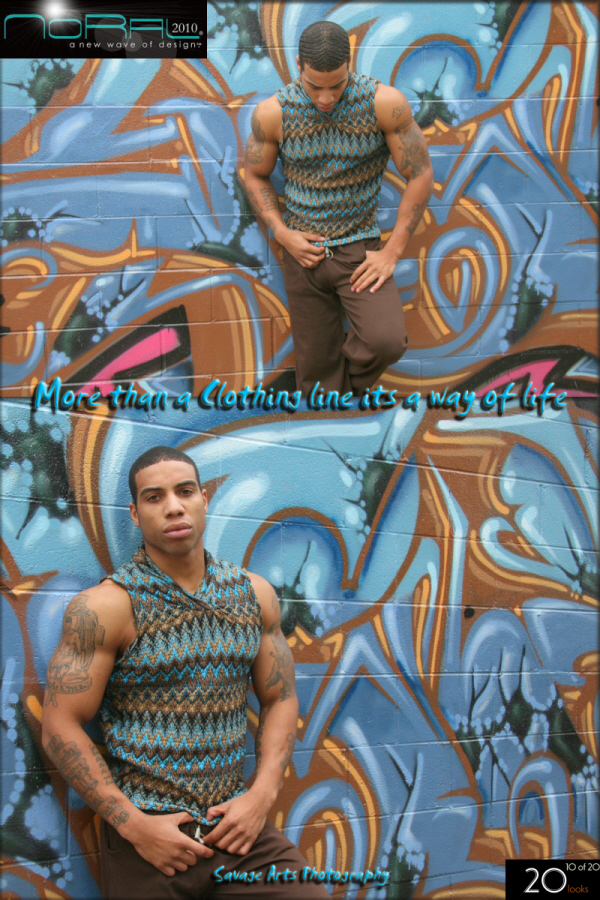 Male model photo shoot of NoRal Apparel  and PIKASSO by Savage Arts Photography in Downtown Arizona