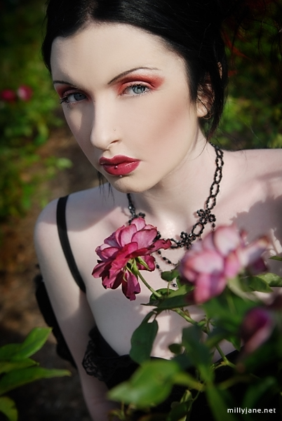 Female model photo shoot of Mz Demonia in New Farm Park