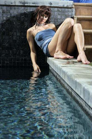 Female model photo shoot of Dominika Wolski in West Hollywood