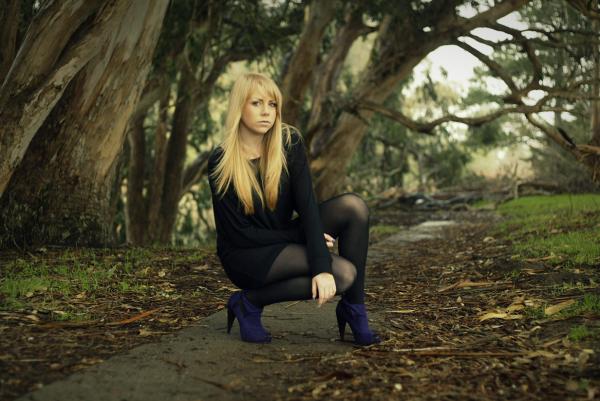 Female model photo shoot of Kristen Provencher in Santa Cruz