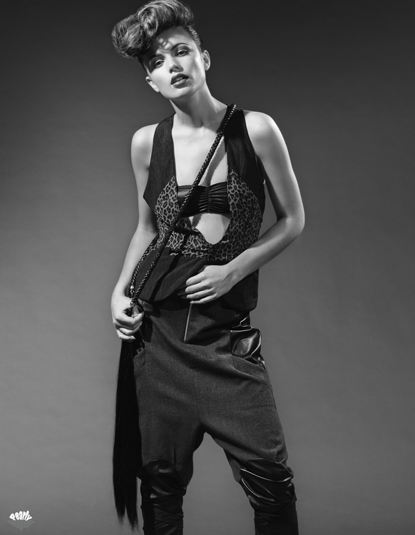 Female model photo shoot of FireFly Styling in london