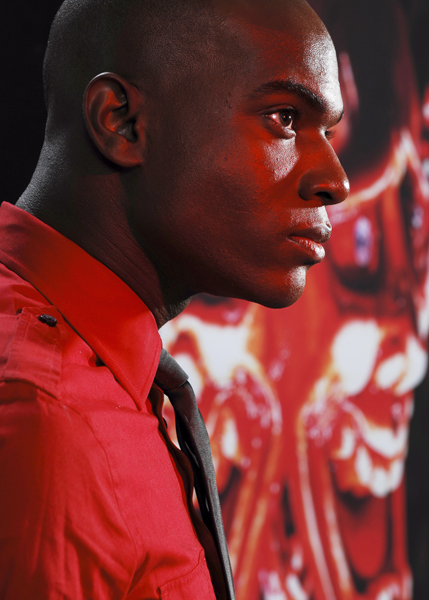 Male model photo shoot of Cedric Reid by Glamour Photo Studio