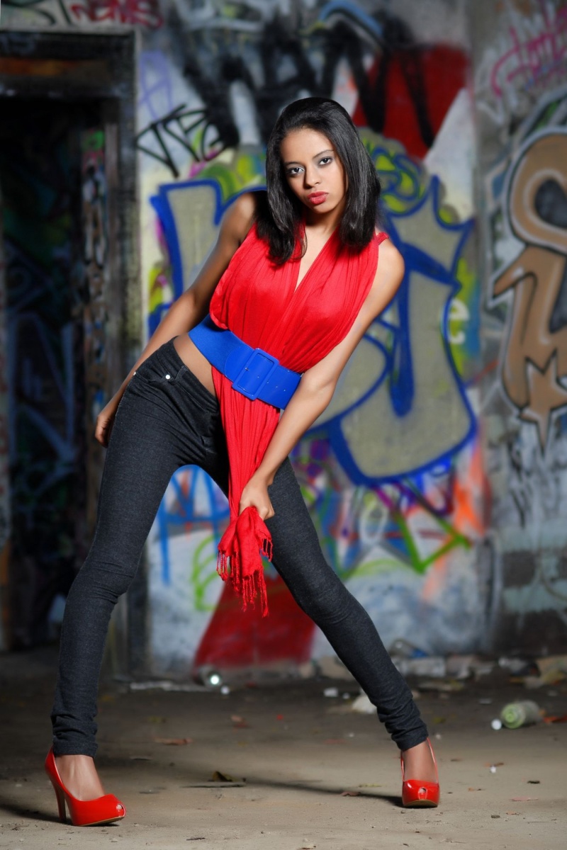 Female model photo shoot of Kwes Alejandra