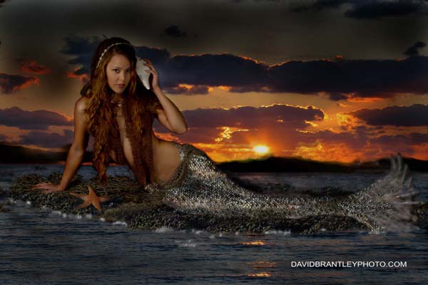 Female model photo shoot of ShannD by David Brantley in Middle of the sea