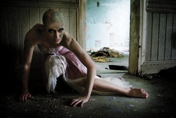 Female model photo shoot of Amy-Louise Saunders in Hellingly Asylum