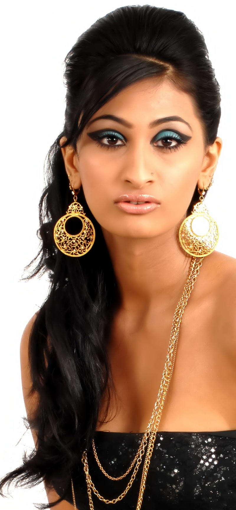 Female model photo shoot of Neeti Guram and Amrita