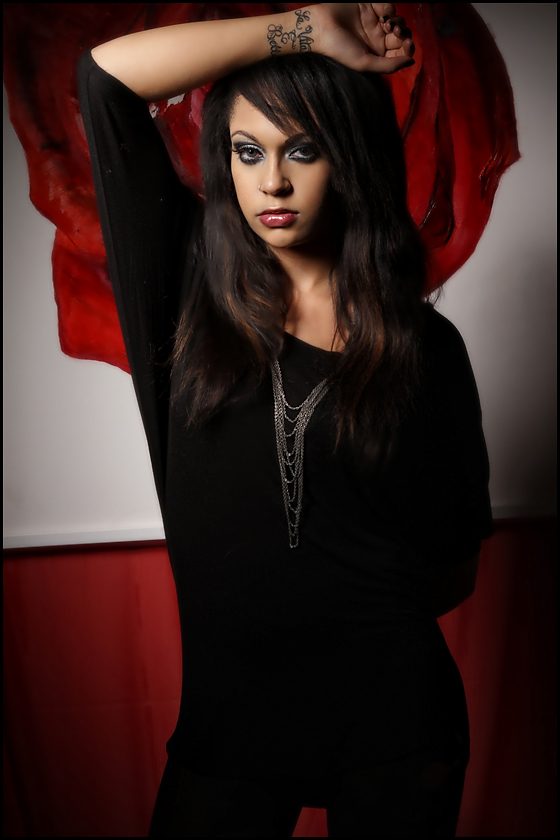 Female model photo shoot of SabrinaMJ by Ray Sopczuk, makeup by Sabrina Artistry