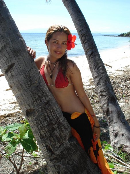 Female model photo shoot of StefSanchez in Mana Island, Fiji