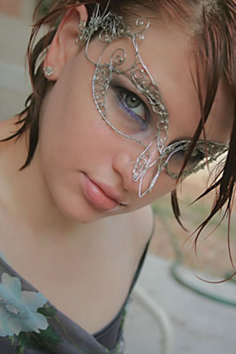 Female model photo shoot of Industrial Lotus