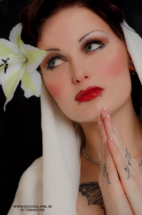 Female model photo shoot of Sharuzen Makeup Art by IROLTHA PHOTOGRAPHY, digital art by IROLTHA digital art
