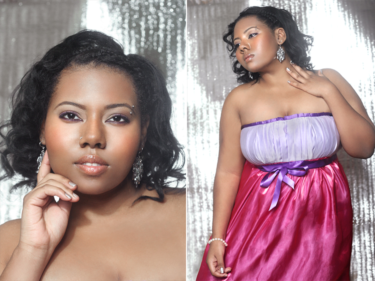 Female model photo shoot of Crystalized By CL and Asha Etch by - shana c -, makeup by Makeup By Lola