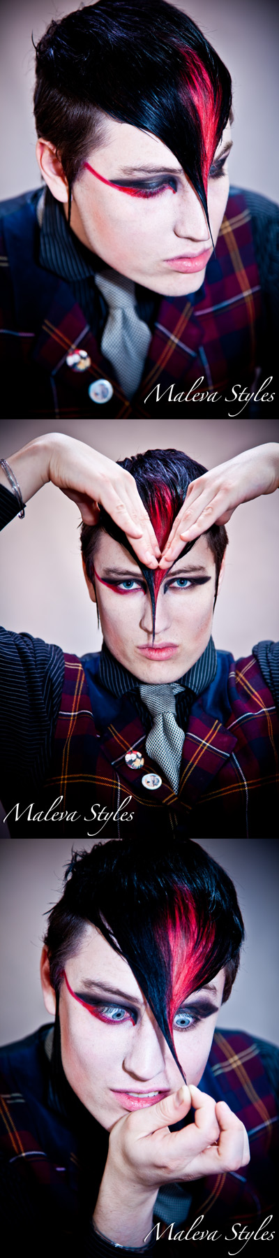 Male model photo shoot of Zev Ubu Curtis Hoffman by Todd c Hartman, hair styled by Maleva Styles, makeup by Camille Ivy