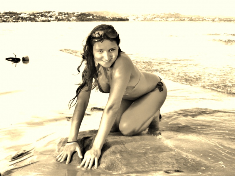 Female model photo shoot of RaizaK in Tobago, W.I
