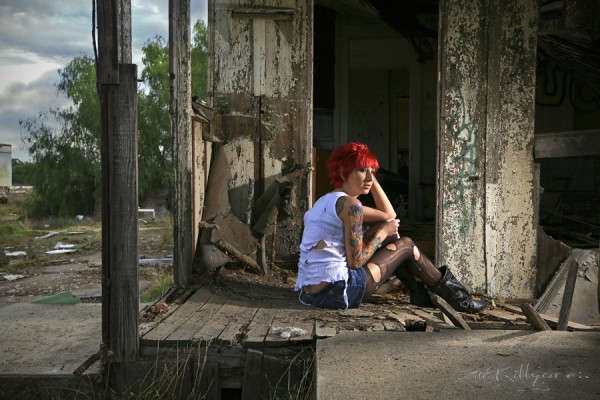 Female model photo shoot of Angie Arson in Menifee, Ca