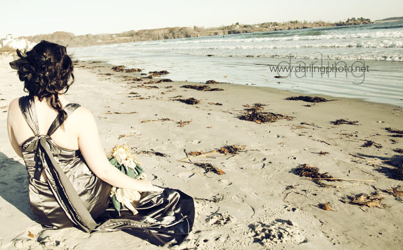 Female model photo shoot of Venus Angel Designs and StrangeBeauty Bombshell in Higgins Beach Maine