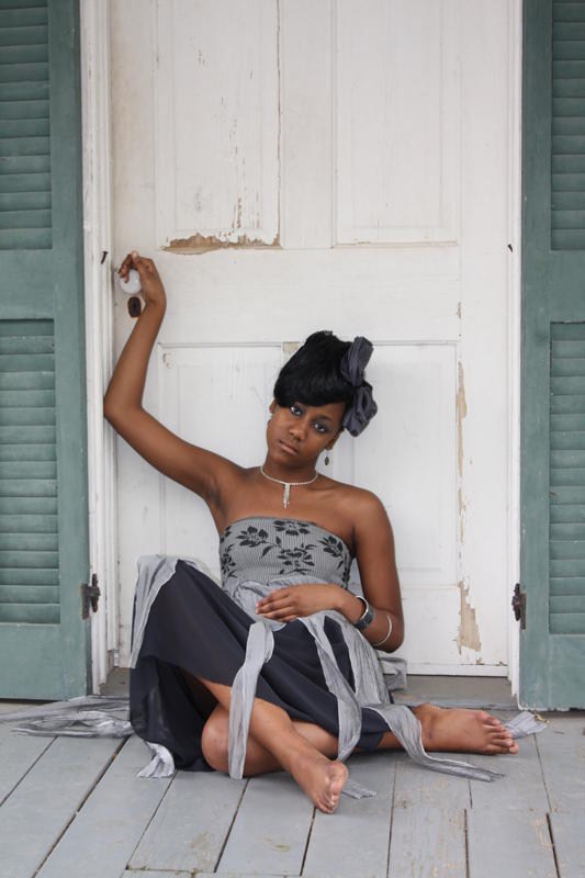 Female model photo shoot of Indrea Gordon in Lafayette Louisiana