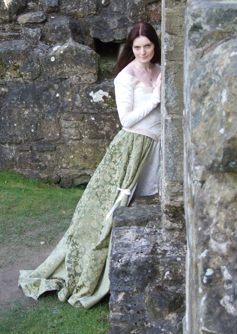 Male and Female model photo shoot of Brian Cooke and Elandria in Reivaulx Abbey NorthYorkshire