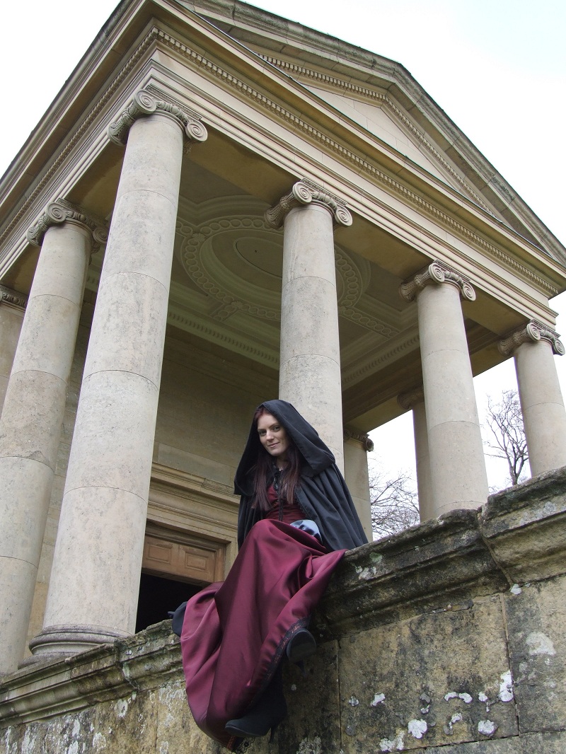 Male and Female model photo shoot of Brian Cooke and Elandria in Rievaul Terraces North Yorkshire