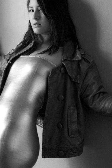Female model photo shoot of asha quan by Patrick Chenier