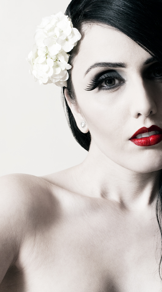 Female model photo shoot of --Dalia-- by sibel gray, makeup by Shelley C