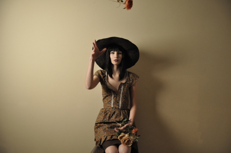 Female model photo shoot of golden lucille by Photographie de JC