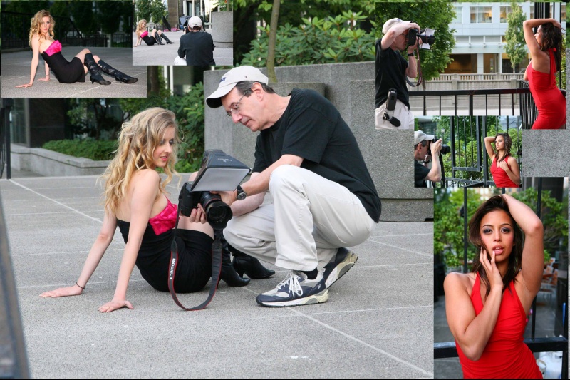 Male and Female model photo shoot of robert b mitchell, Heather Marie Scott and Chanty Town in Vancouver, B.C.