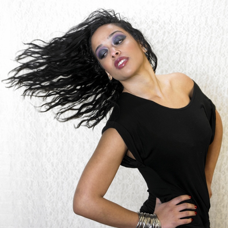 Female model photo shoot of Evelyn Perez