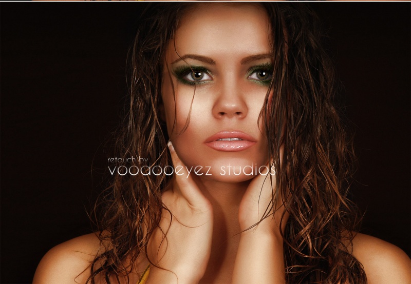 Female model photo shoot of Voodooeyez Studios