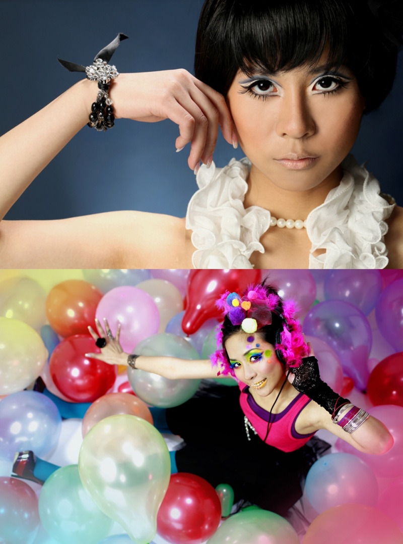 Female model photo shoot of Makeup by Quis and Kat-Yang by k2 image and JK Style in Kazuya's Studio