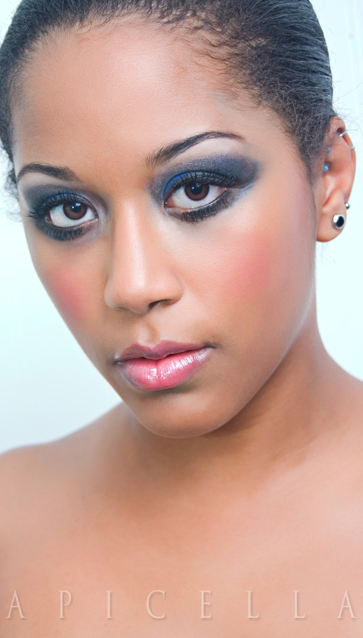 Female model photo shoot of Sadya by AlbertsPhotography in Fremont,CA, makeup by MUA AJ
