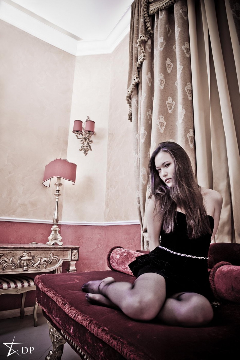 Female model photo shoot of Angelle by Daniele Pierangeli