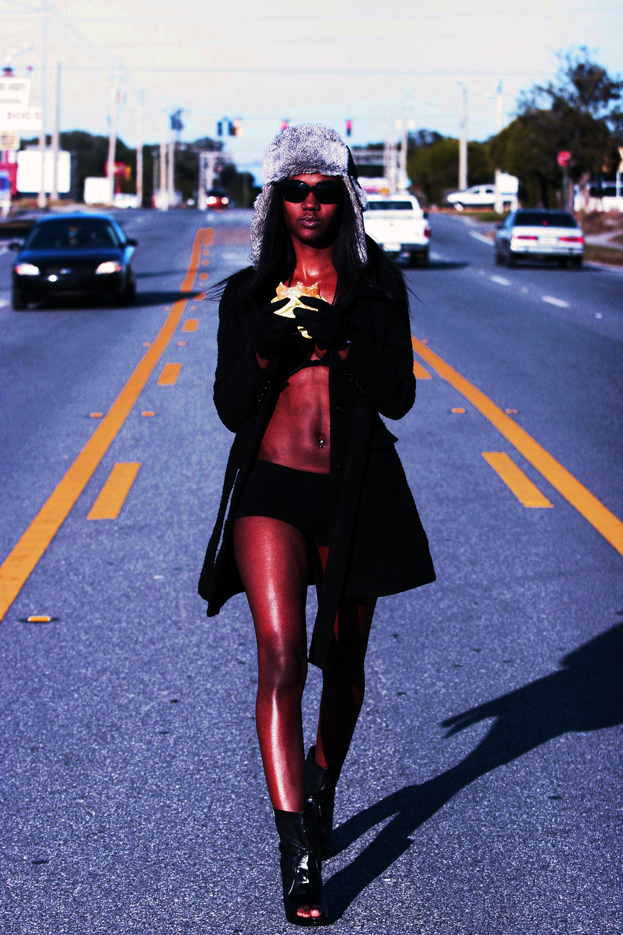 Female model photo shoot of ShaQuandra Davis by Fstop  NEO SAMO and January Y0Da in cocoa,fl