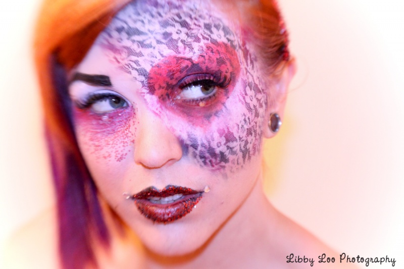 Female model photo shoot of Makeup by Kaleigh and Brittany Cervantes by Beeing you