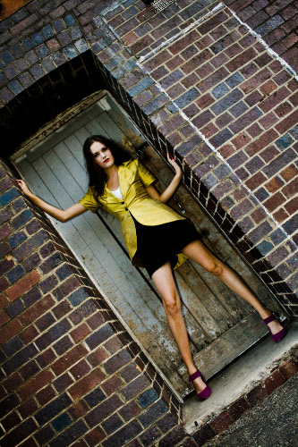 Female model photo shoot of Kirstie Morris in The Old Museum, Fortitude Valley, Brisbane