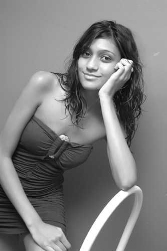 Female model photo shoot of Narupa Ganess