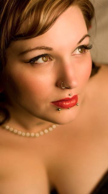 Female model photo shoot of The Notorious Lacy Z by Celluloid Visions