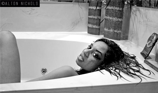 Female model photo shoot of Angel Gabrielle by Alton Nichols in STL