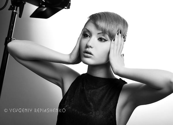 Female model photo shoot of Elena Kostikova in Kiev, Ukraine
