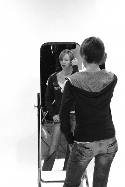 Female model photo shoot of Rach Angel in Lincoln Studios 2007