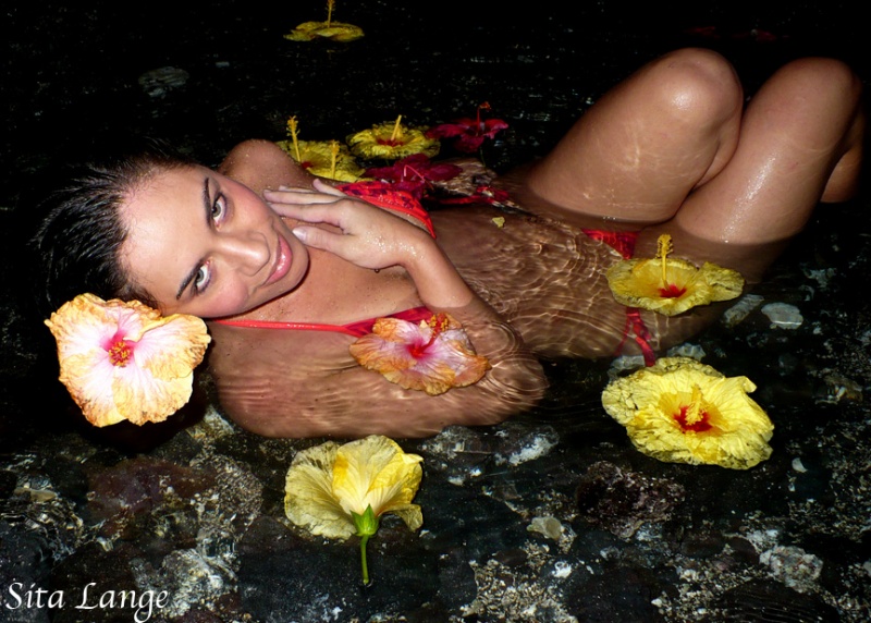 Female model photo shoot of Hawaiian Mermaids in Kona
