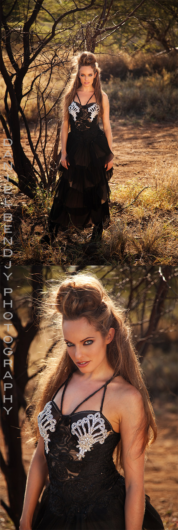 Female model photo shoot of Cacdemode by Daniel Bendjy in Maui, clothing designed by Cacdemode