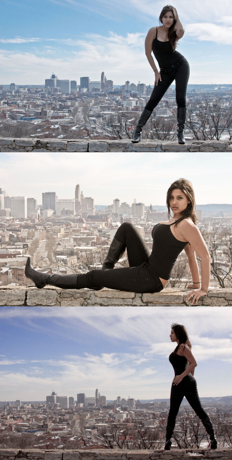 Female model photo shoot of Brooke Townsend and Melania Hernandez in Cincinnati, Ohio
