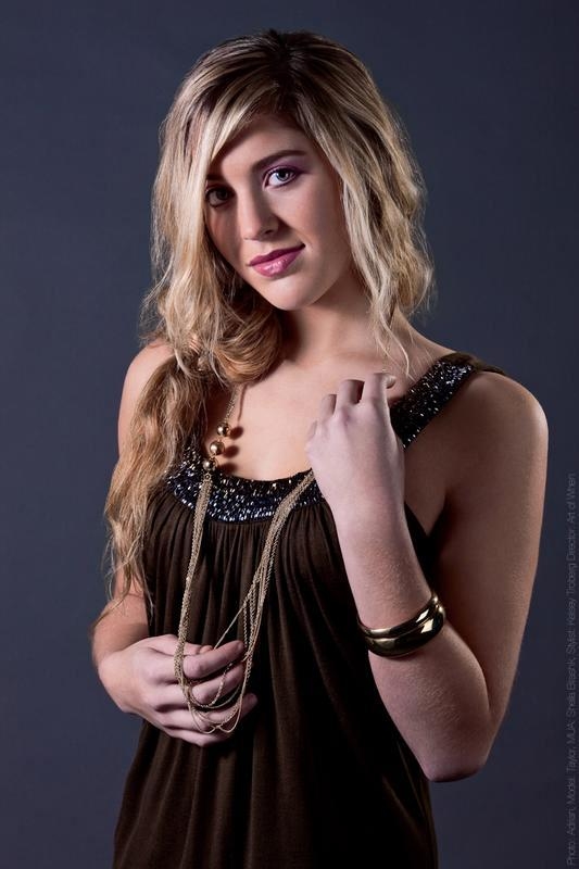 Female model photo shoot of Taylor Ann in SPA Studio, makeup by Sheila Birashk MUA