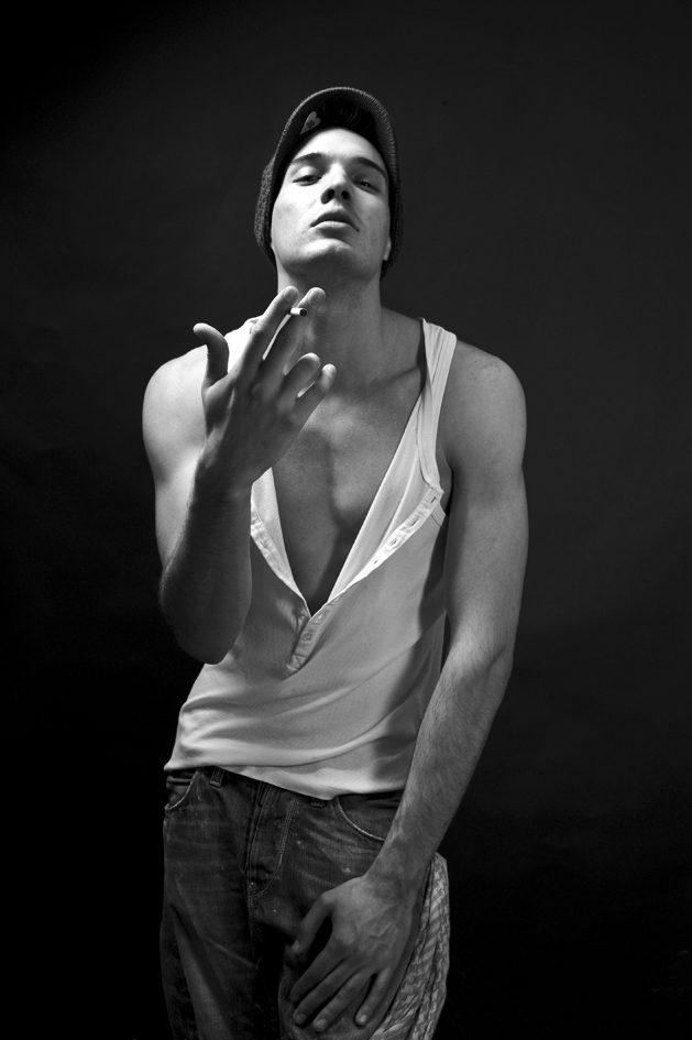 Male model photo shoot of ConstantinBK in carlo crivelli's studio