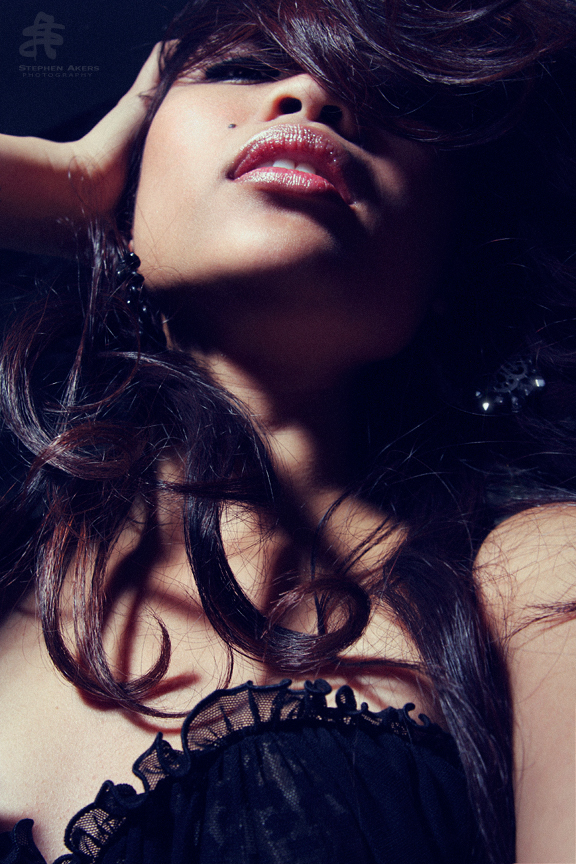 Female model photo shoot of Mercy_Pnay by Stephen Akers in SA Studio