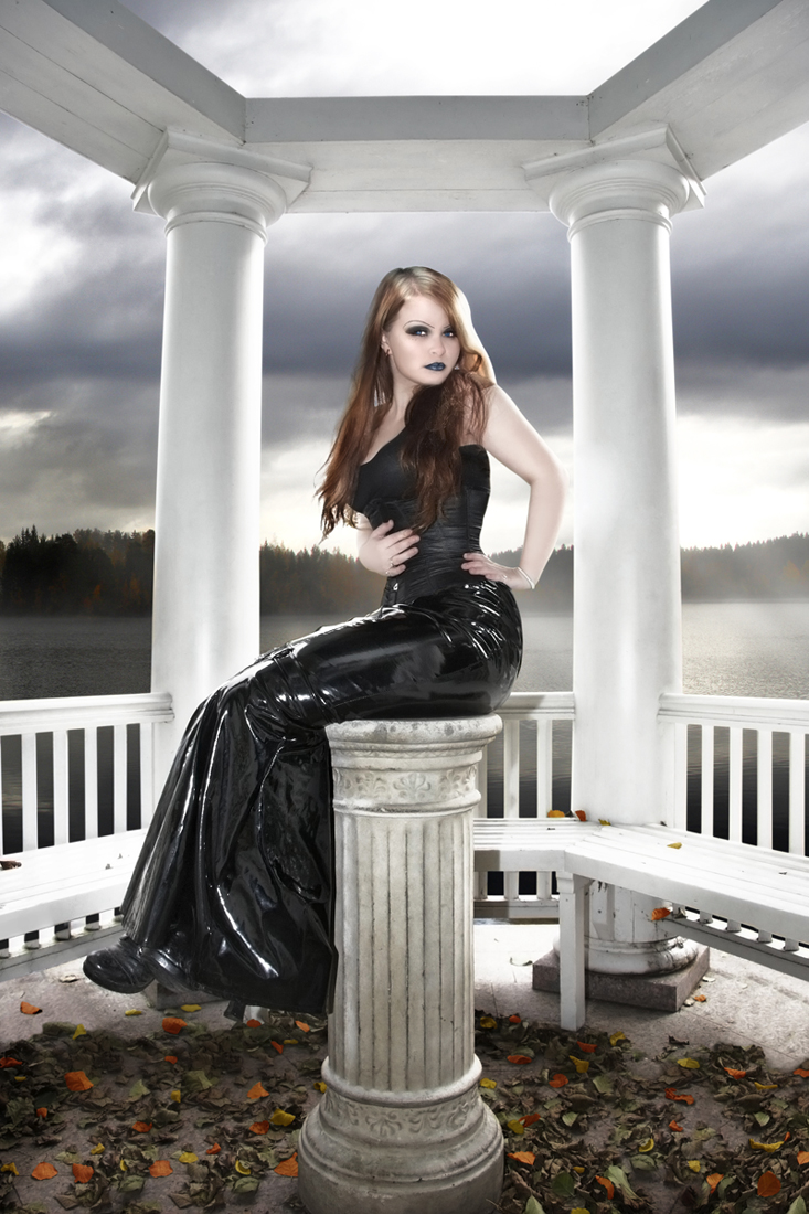 Male model photo shoot of janne koivuniemi in gothic.fi